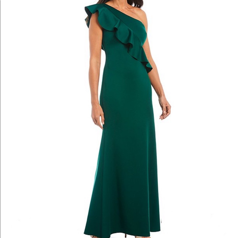 Jessica Howard Green evening gown New ! 16